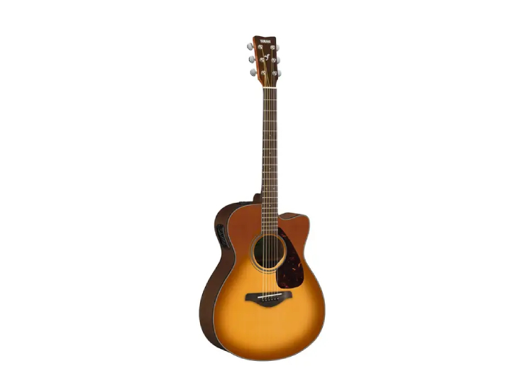 FSX800C CUTAWAY SMALL BODY SOLID-TOP ACOUSTIC-ELECTRIC GUITAR