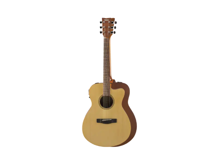 FSX400C NATURAL CUTAWAY CONCERT-STYLE ELECTRO ACOUSTIC GUITAR